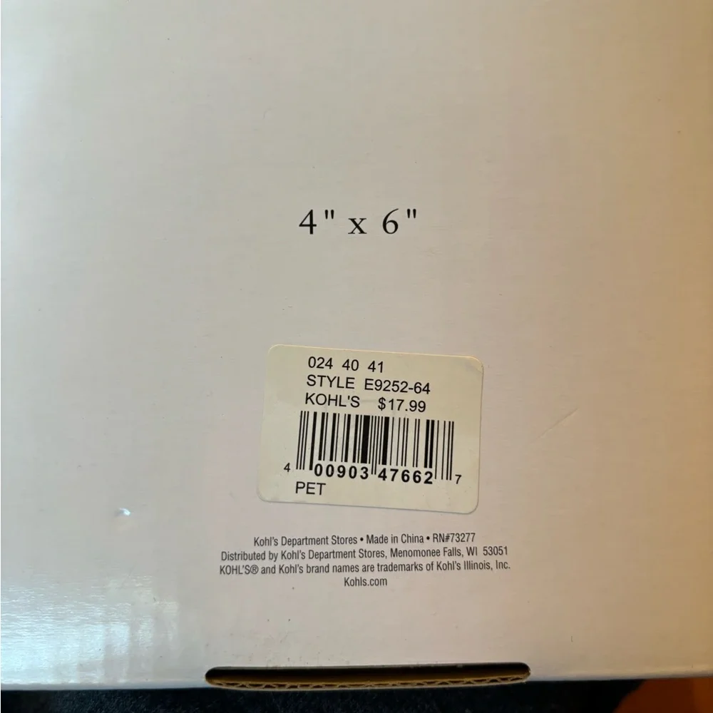 NIB Puppy Love Picture Frame
